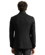 104784780-Blazer-formal-con-cuello-desmontable-PuroEGO-negro-texturizado-para-hombre