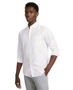 104843097-Camisa-oxford-Easy-Wear-slim-fit-blanca-solida-para-hombre
