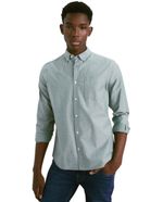 104843102-Camisa-oxford-Easy-Wear-slim-fit-verde-sage-heather-para-hombre