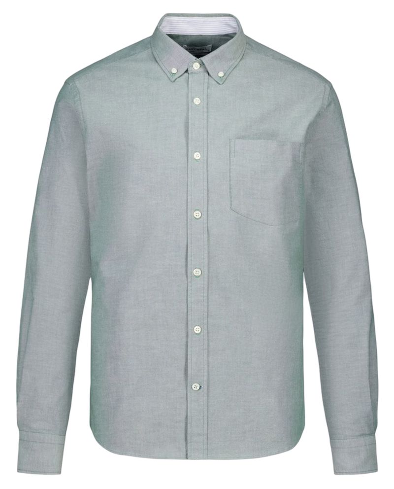 104843103-Camisa-oxford-Easy-Wear-slim-fit-verde-sage-heather-para-hombre