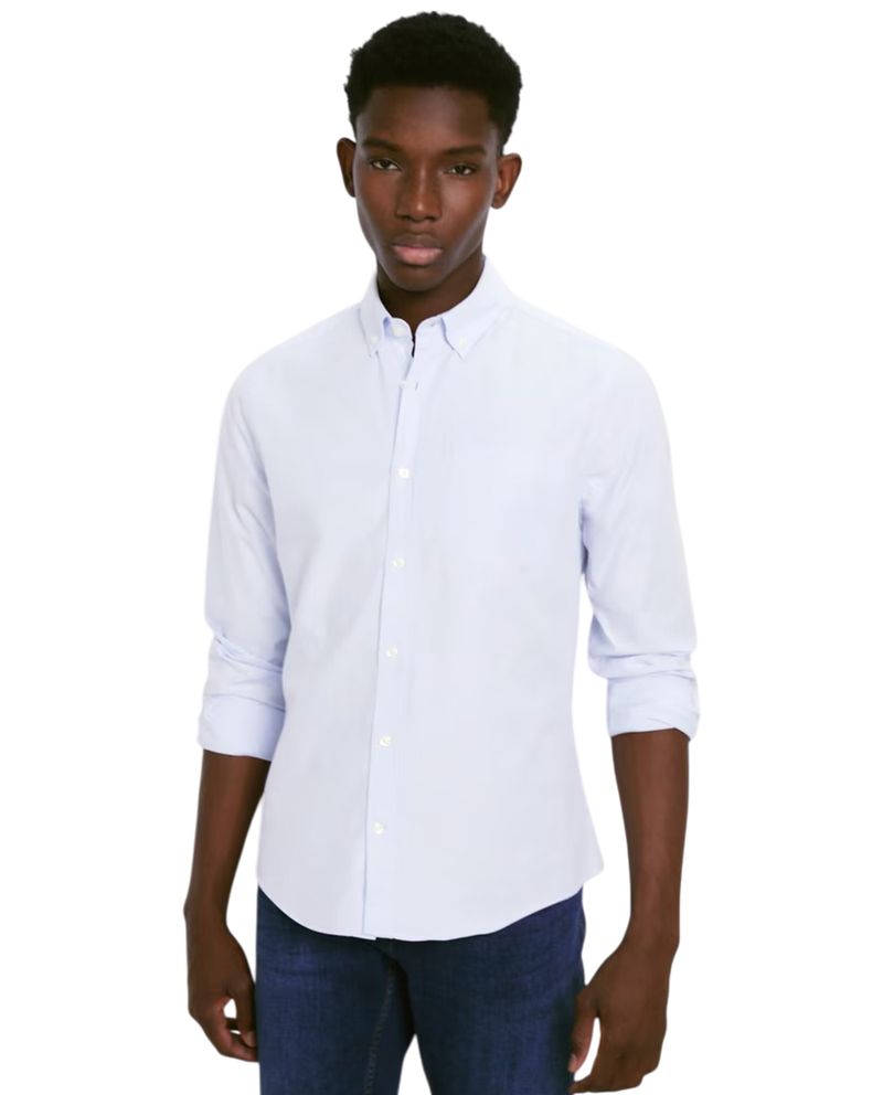 104843107-Camisa-oxford-Easy-Wear-slim-fit-celeste-solido-para-hombre