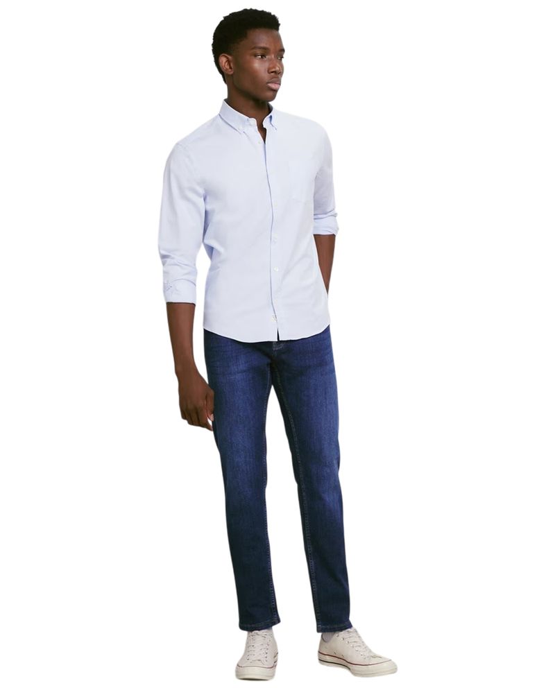 104843107-Camisa-oxford-Easy-Wear-slim-fit-celeste-solido-para-hombre