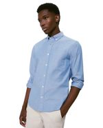 104843112-Camisa-oxford-Easy-Wear-slim-fit-celeste-heather-para-hombre