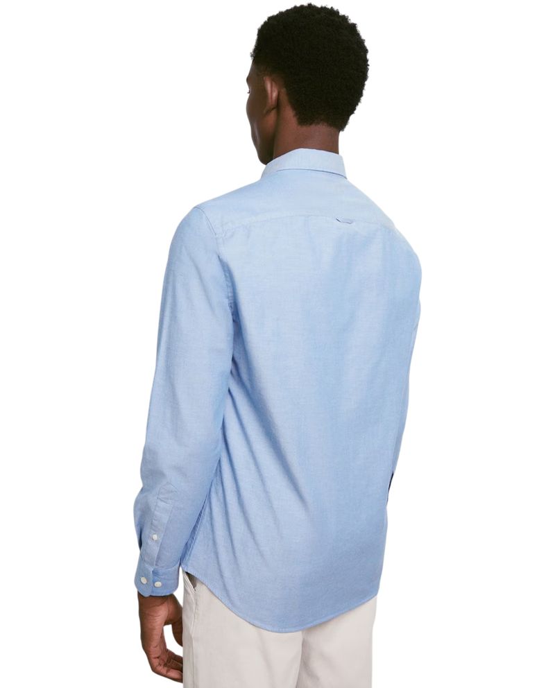 104843113-Camisa-oxford-Easy-Wear-slim-fit-celeste-heather-para-hombre