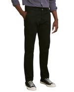 104843184-Pantalon-chino-Easy-Wear-slim-fit-negro-solido-para-hombre