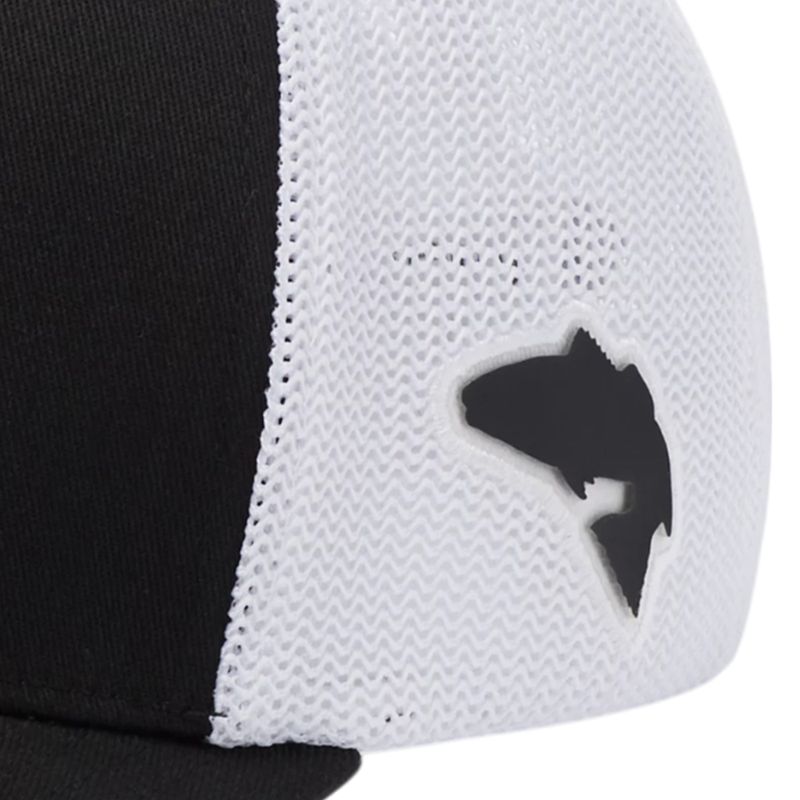 104851755-Gorra-trucker-Columbia-PFG-negra-estampada-en-relieve-para-hombre