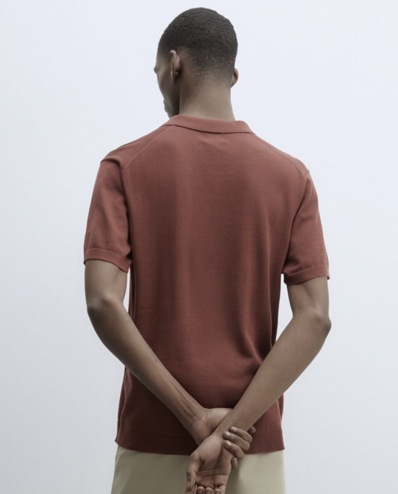 104856198-Camisa-polo-Sfera-anaranjada-texturizada-para-hombre
