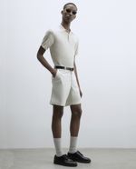 104856202-Camisa-polo-Sfera-ivory-texturizada-para-hombre