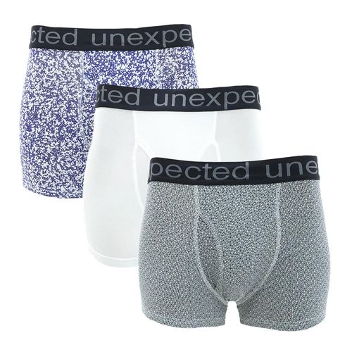 Pack de 3 boxers brief Unexpected multicolor para hombre