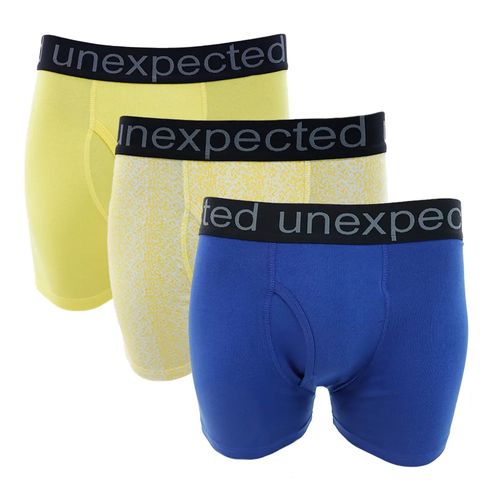 Pack de 3 boxers briefs Unexpected multicolor para hombre