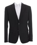 104848241-Blazer-formal-Carven-negro-texturizado-para-hombre