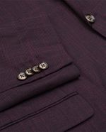 104848253-Blazer-formal-Carven-color-vino-cuadriculado-para-hombre