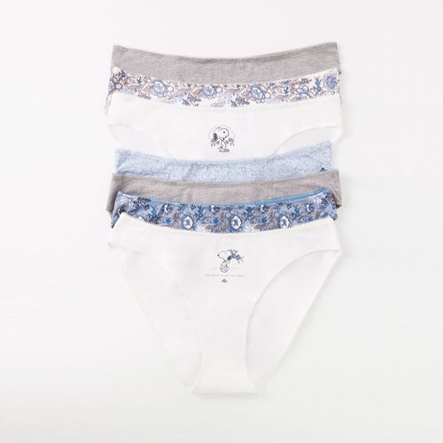 Set de 7 panties Women Secret de cintura media para mujer