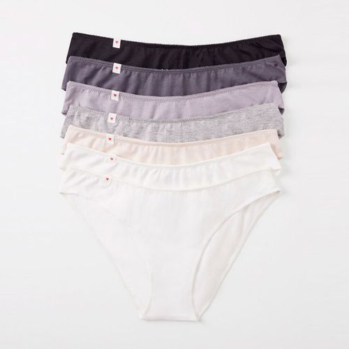 Set de 7 panties Women Secret de cintura media para mujer