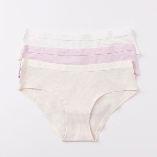 Set de 3 panties Women Secret de cintura media para mujer