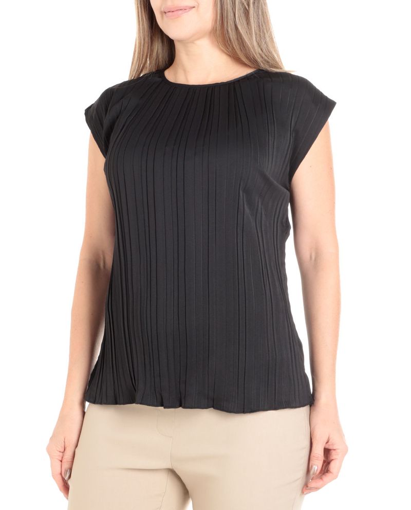 104707693-Blusa-Nicolle-formal-negra-manga-corta-para-mujer