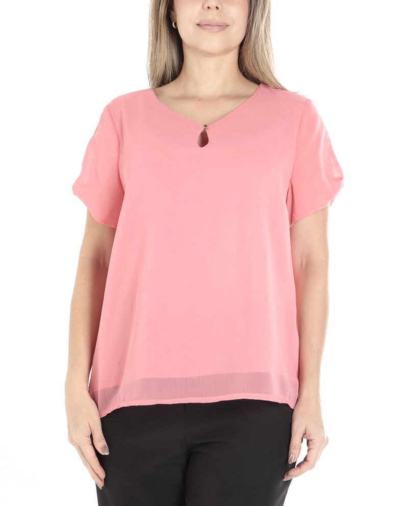 104707707-Blusa-Nicolle-formal-rosada-manga-corta-para-mujer