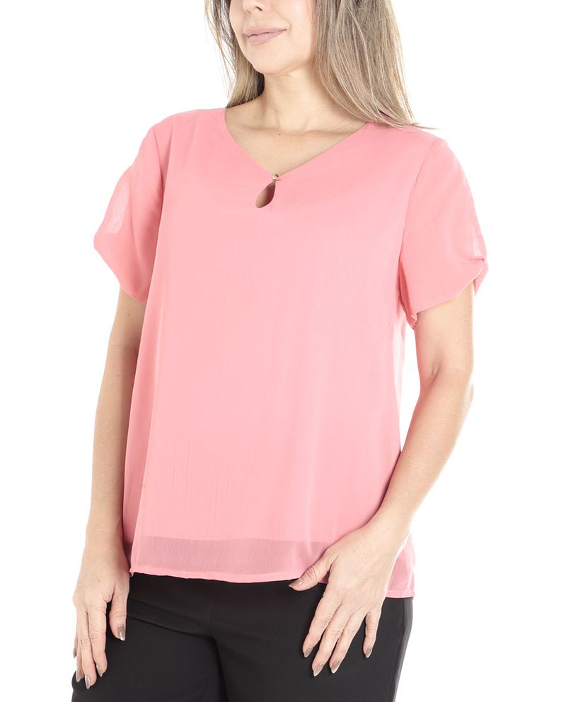 104707707-Blusa-Nicolle-formal-rosada-manga-corta-para-mujer