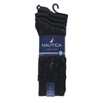 104776623-Pack-de-5-pares-de-calcetines-crew-Nautica-negros-para-hombre