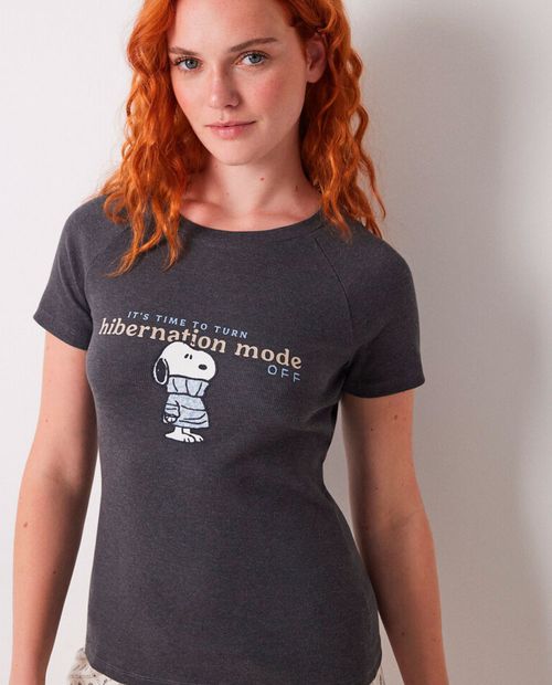 Camiseta de pijama Women Secret estampada para mujer