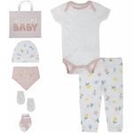 Set-de-regalo-7-piezas-bicolor-con-estampado-de-flores-para-bebe-niña-104823062