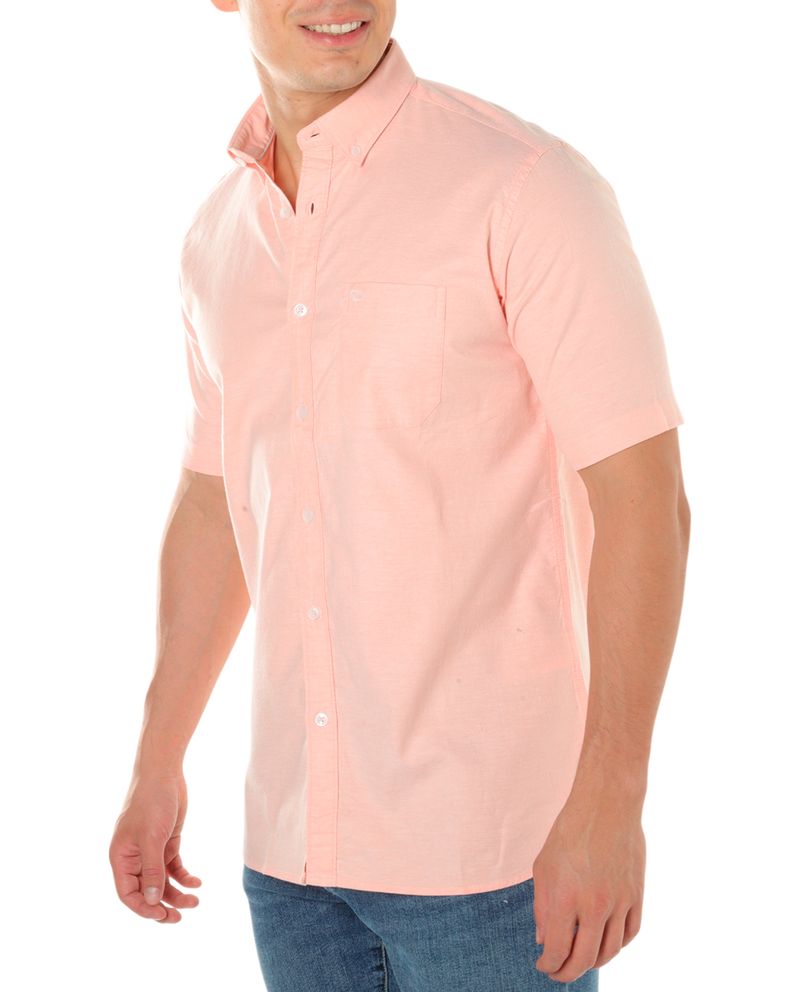 104835502-Camisa-classic-fit-Oscar-de-la-Renta-coral-heather-para-hombre