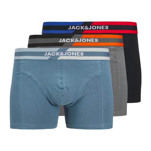 Pack de 3 boxers trunk Jack & Jones sólidos para hombre