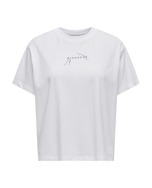 Camiseta Only estampada manga corta para mujer