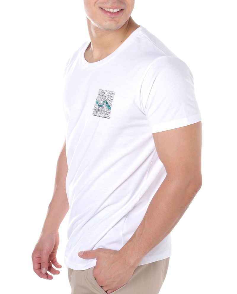 104794405-Camiseta-Orange-blanca-con-estampado--Upside-Down--para-hombre