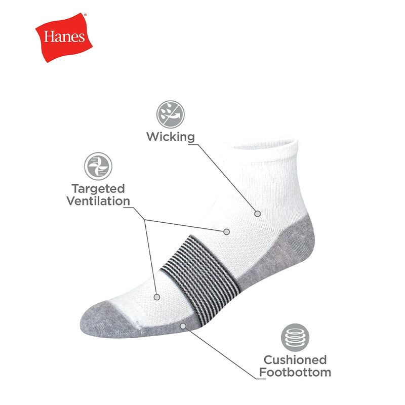 104837522-Par-de-calcetines-Hanes-ankle-blancos-rayados-para-hombre
