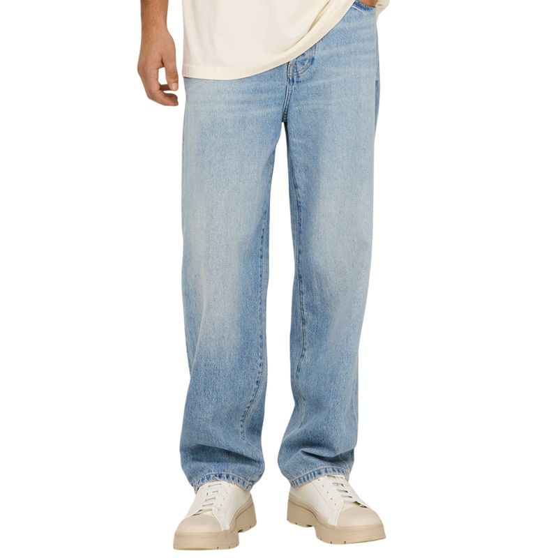 Mezclilla Pantalon Loose Fit Hombre Pantalon Baggy Fit Baggy Jeans