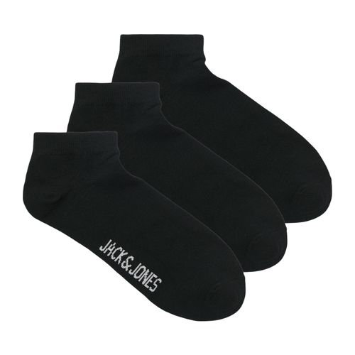 Pack de 3 pares de calcetines Jack & Jones low cut con canalé para hombre