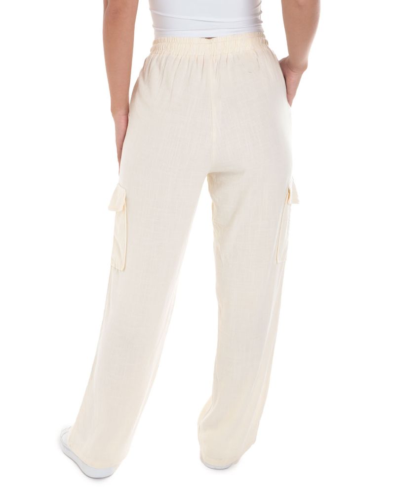 104724610-Pantalon-Orange-pull-on-beige-de-cintura-alta-para-mujer