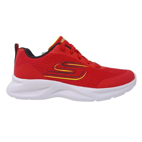 Zapato deportivo Skechers rojo para niño