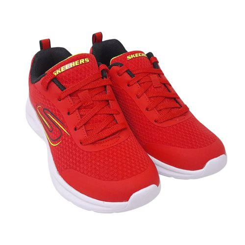 Zapato deportivo Skechers rojo para niño