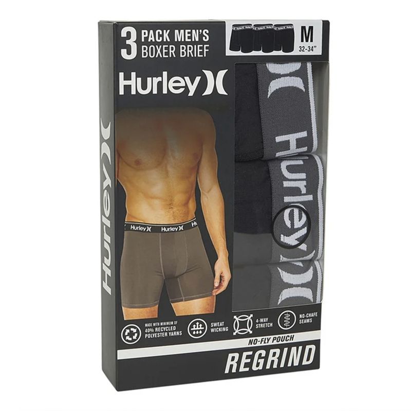 104839838-Pack-de-3-boxers-Hurley-negros-solidos-para-hombre