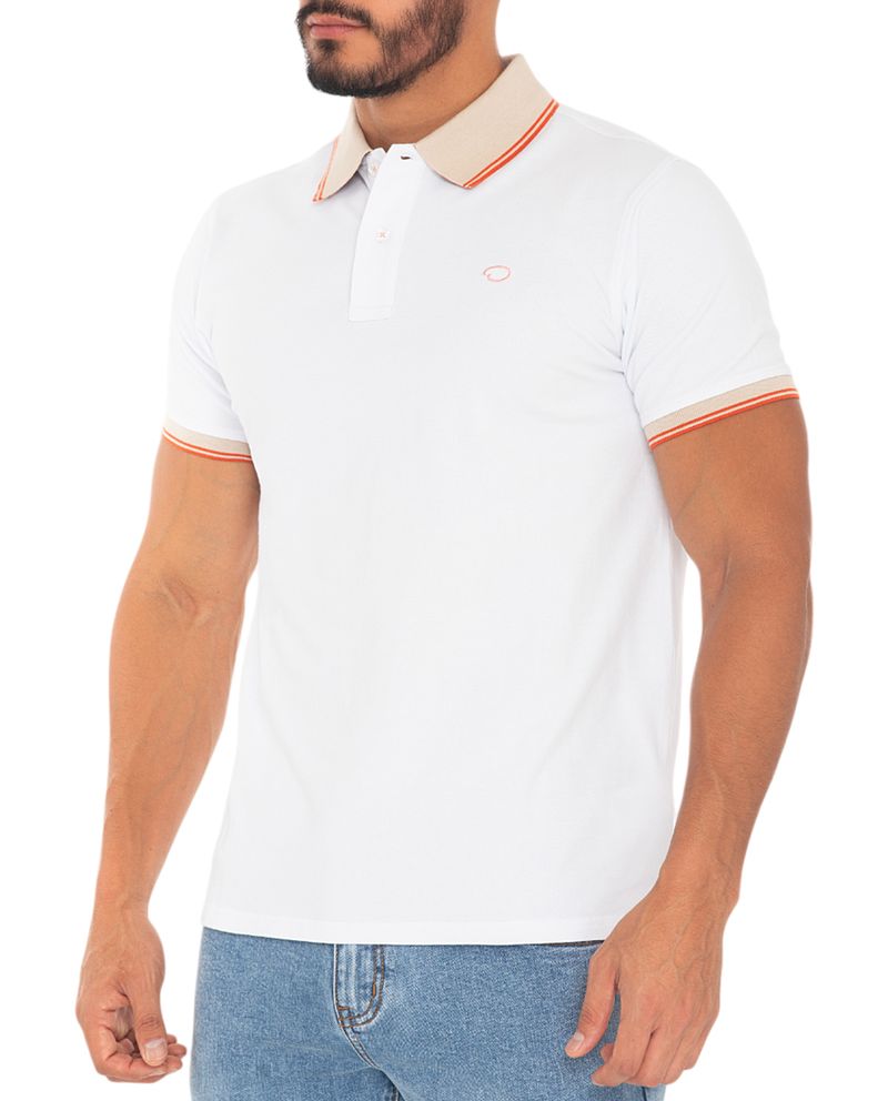 104844519-Camisa-polo-Oscar-de-la-Renta-blanca-solida-para-hombre