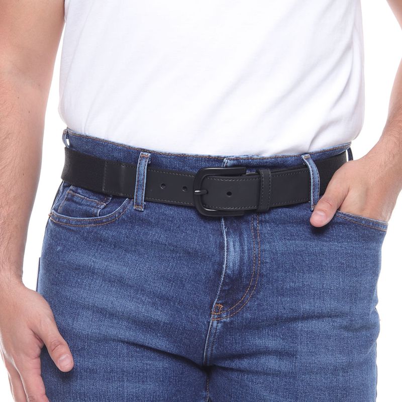 Cincho-casual-Unexpected-negro-tejido-para-hombre-104455257