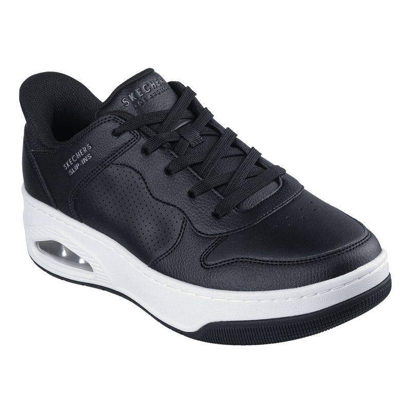 Zapato deportivo casual Skechers color negro para hombre - Siman