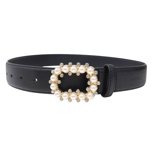 Cinturón Ellen Tracy color negro para mujer