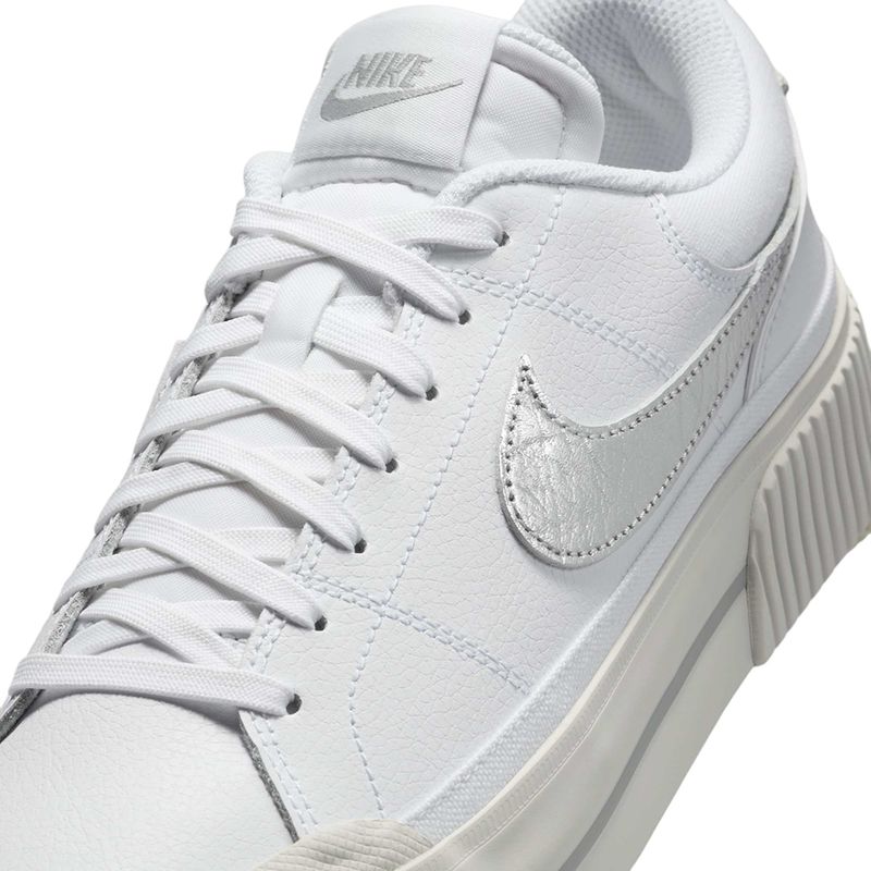 Zapato Nike Court Legacy Lift GFX2 casual blanco para mujer - Main Image