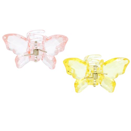 Set de 2 ganchos bicolor sólido para niña