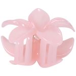 Gancho-flor-rosado-solido-para-niña-104715360