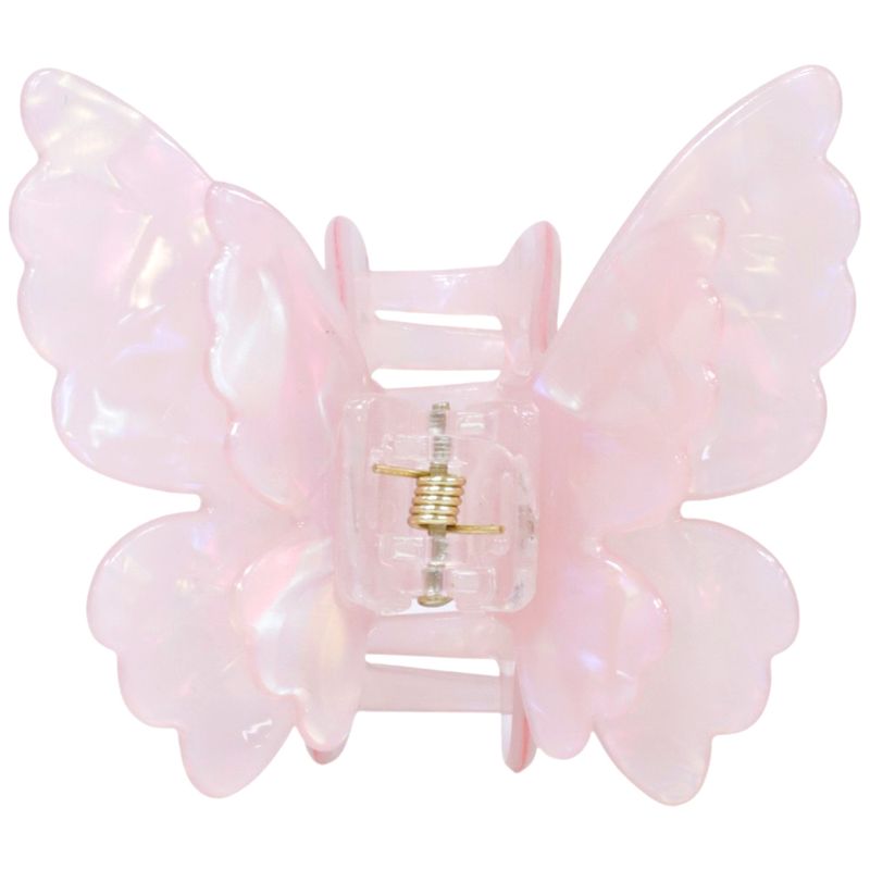 Gancho-mariposa-rosado-solido-para-niña-104715361