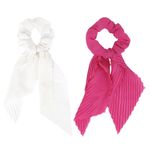 Set-de-2-colas-bicolor-solido-para-niña-104715355