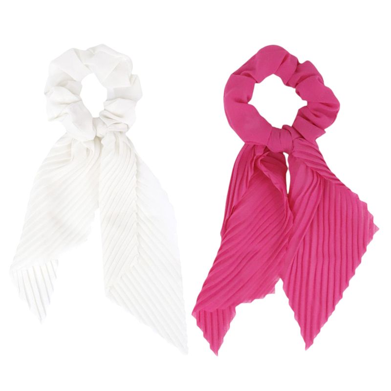 Set-de-2-colas-bicolor-solido-para-niña-104715355