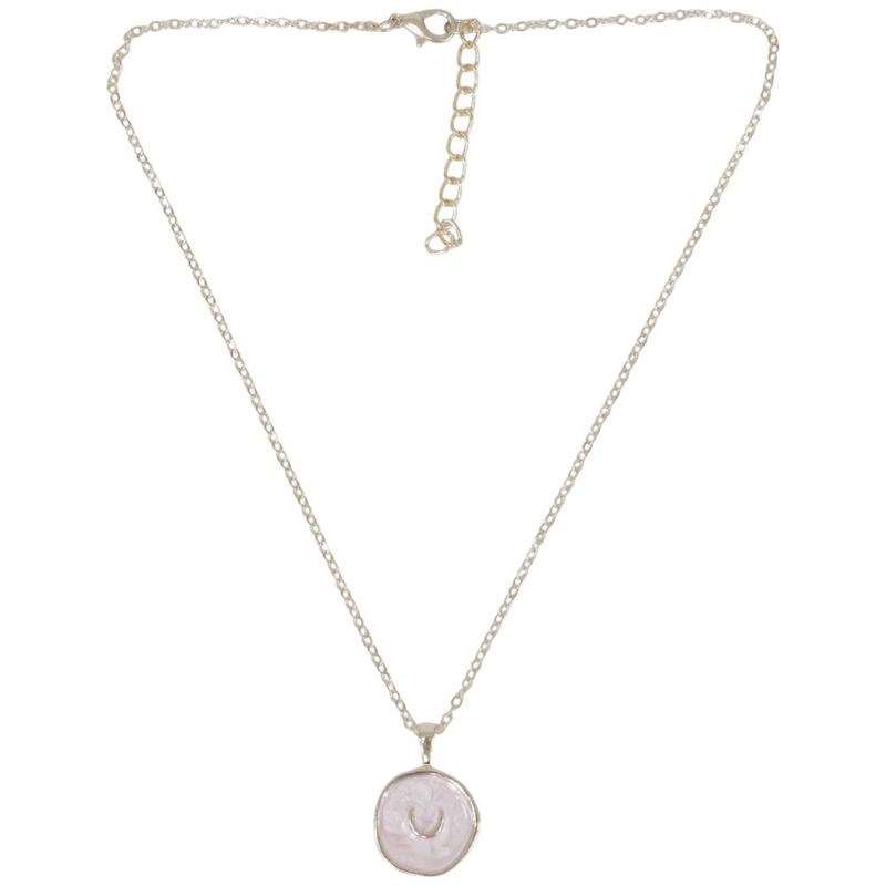 Set-de-2-cadenas-doradas-solido-para-niña-104715364