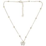 Set-de-2-cadenas-doradas-solido-para-niña-104715365