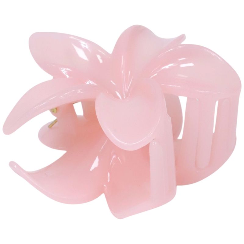 Gancho-flor-rosado-solido-para-niña-104715360