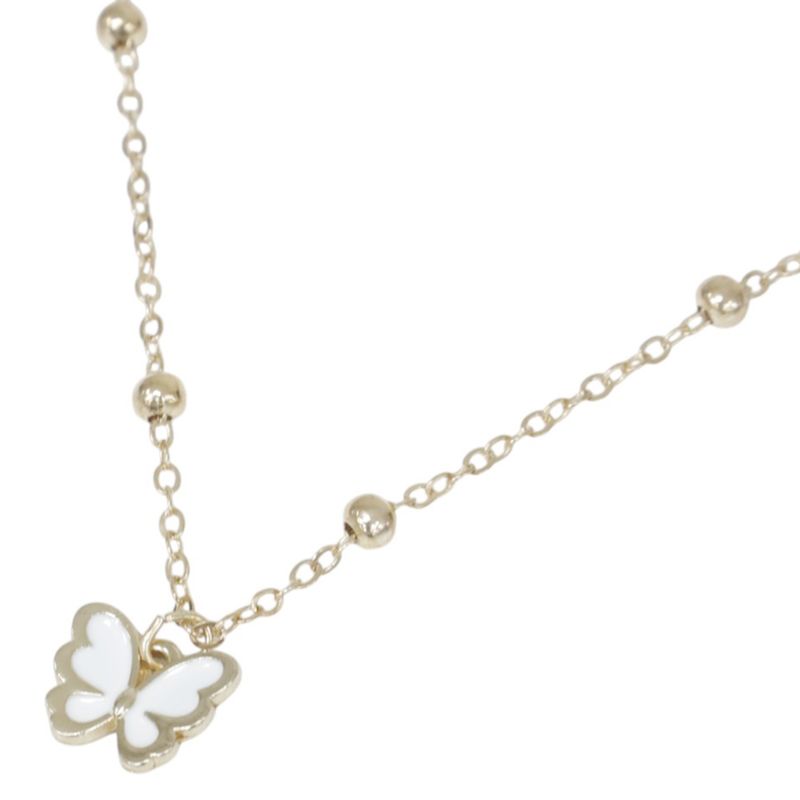 Set-de-2-cadenas-doradas-solido-para-niña-104715365